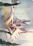La Carte artistique Basilique juste (Signature estampée or) [Phyrexia: Tout deviendra un - Série artistique]