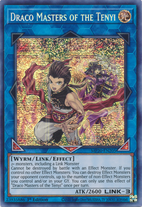 Draco Maîtres du Tenyi [MP20-FR205] Prismatic Secret Rare