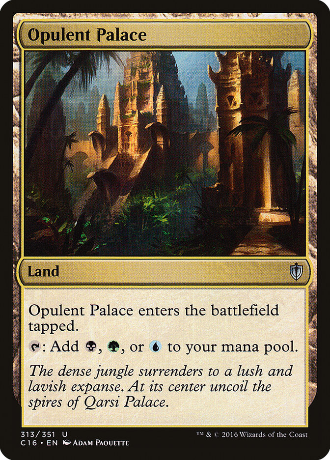 Palais opulent [Commander 2016]