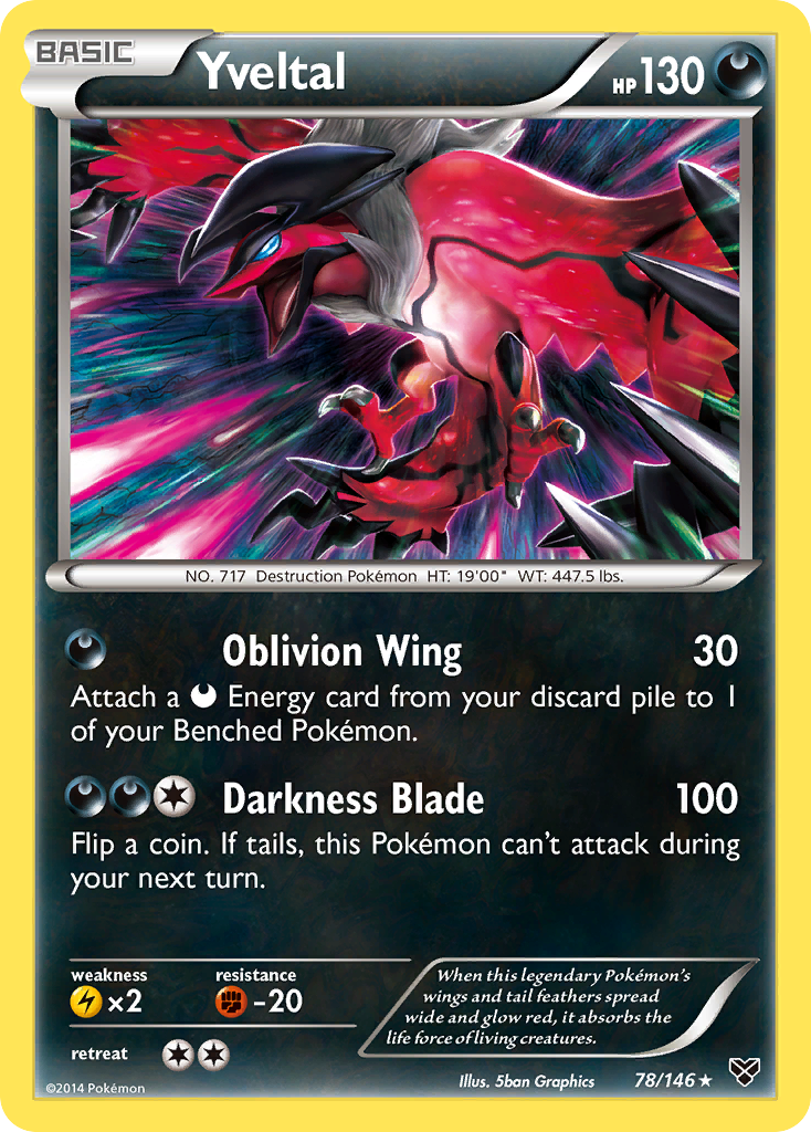 Yveltal (78/146) [XY: Set de Base]