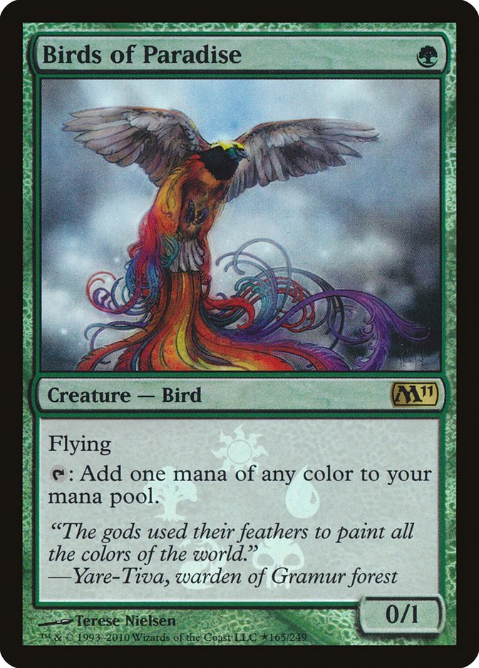 Oiseaux de paradis (Promo d'avant-première) [Magic 2011 Promos]