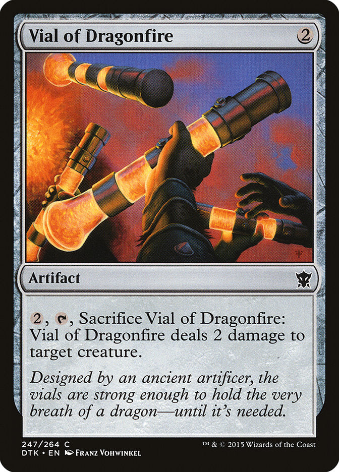 Fiole de feu draconique [Dragons de Tarkir]
