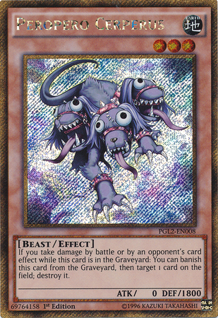 Peropero Cerperus [PGL2-FR008] Gold Secret Rare