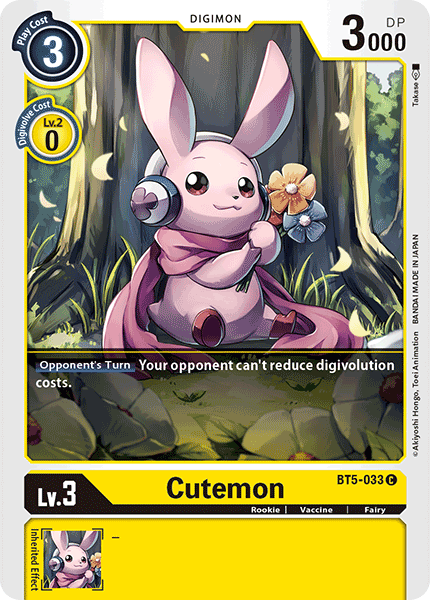 Cutemon [BT5-033] [Batalla de Omni]