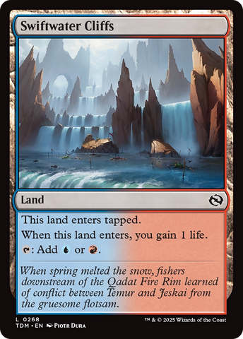 Acantilados de Aguas Rápidas [Tarkir: Tormenta de Dragones]