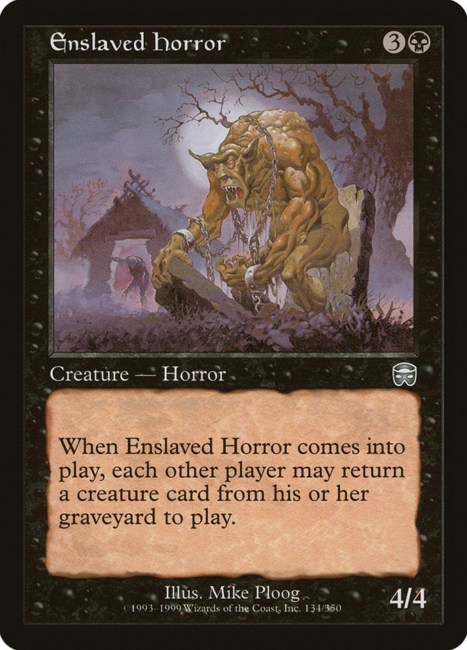 Horreur asservie [Masques de Mercadia]