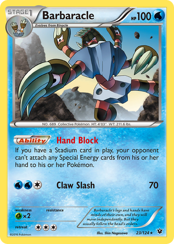 Barbaracle (23/124) [XY: Vínculos Indestructibles]