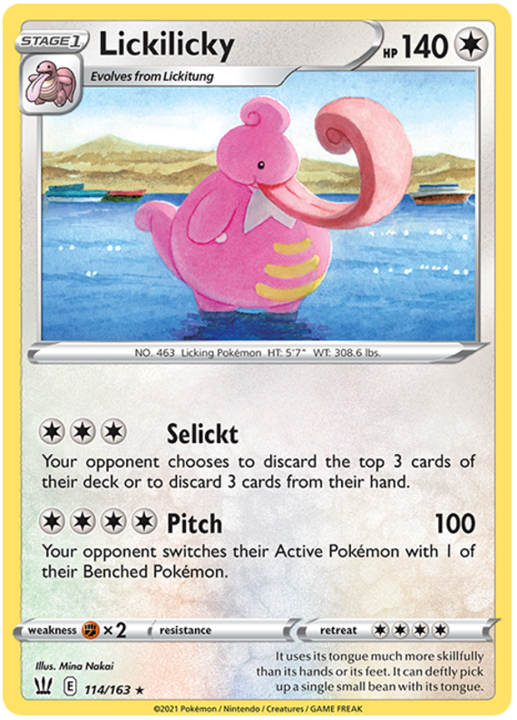 Lickilicky (114/163) [Épée et Bouclier : Styles de combat]