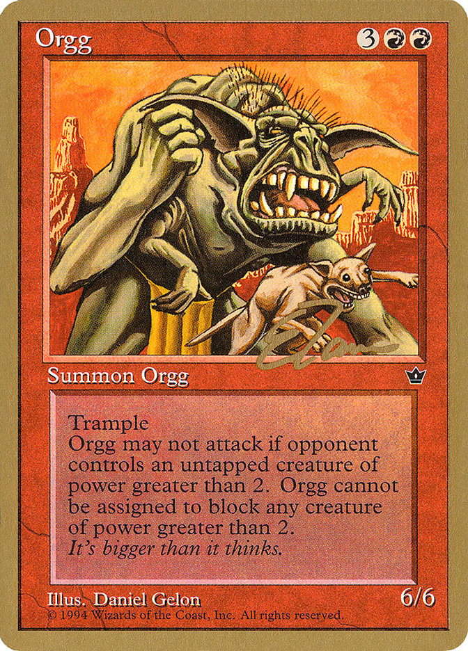 Orgg (Eric Tam) [Collection des Pro Tour]