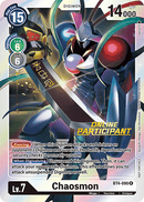 Chaosmon [BT4-090] (Participante en línea) [Promociones Gran Leyenda]