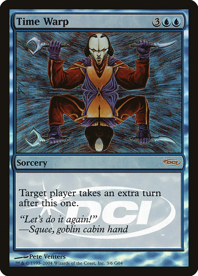 Distorsion temporelle [Cartes de juge 2004]