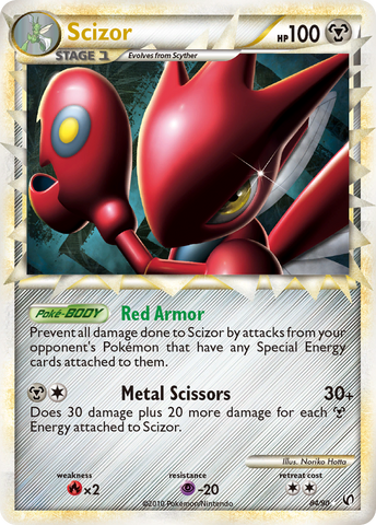 Scizor (84/90) [HeartGold & SoulSilver: Indomables]