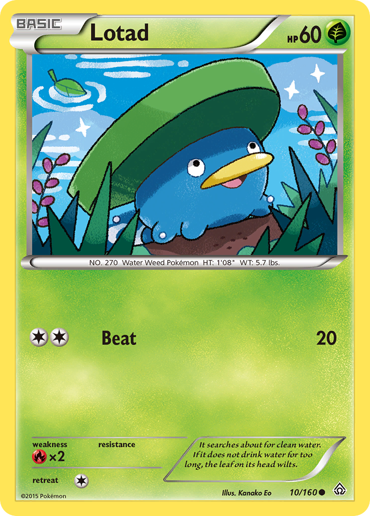 Nénupiot (10/160) [XY: Primo-Choc]