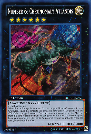 Numéro 6 : Atlandis Chronomal [REDU-FR092] Secret Rare