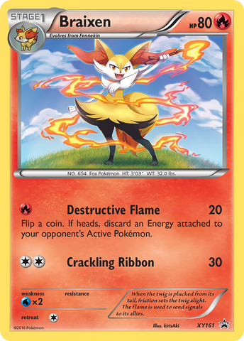 Braixen (XY161) [XY: Promos de Estrella Negra]
