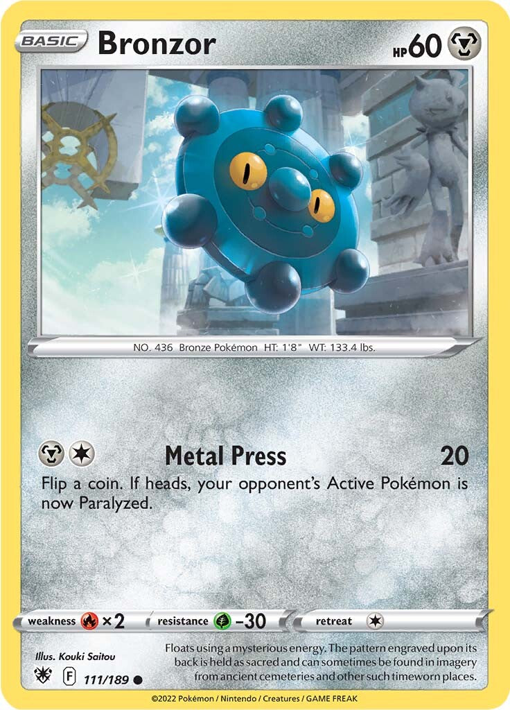 Bronzor (111/189) [Espada y Escudo: Resplandor Astral]