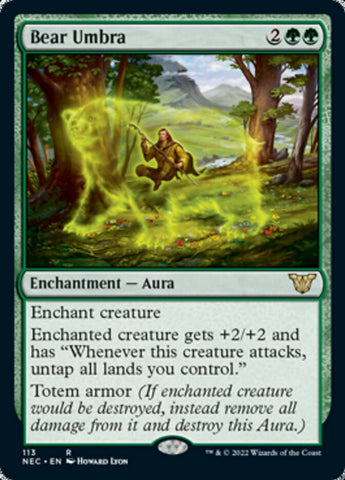 Umbra de oso [Kamigawa: Dinastía de Neón Commander]