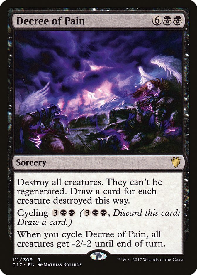 Décret de souffrance [Commander 2017]