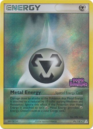 Énergie Métal (95/110) (Estampillée) [EX : Fantômes de Holon]