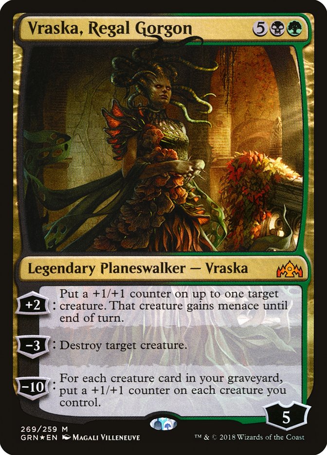 Vraska, la Gorgone royale [Guilds of Ravnica]