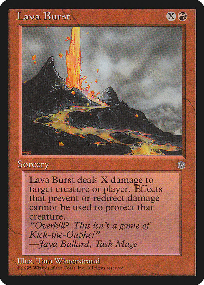 Explosion de lave [Ère glaciaire]