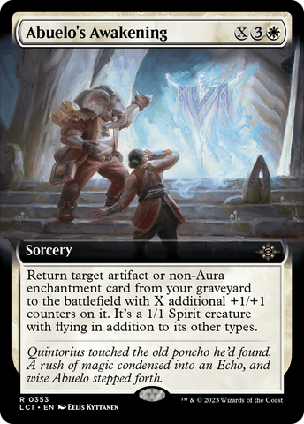 L'Éveil de l'Abuelo (Extended Art) [Les Cavernes Oubliées d'Ixalan]