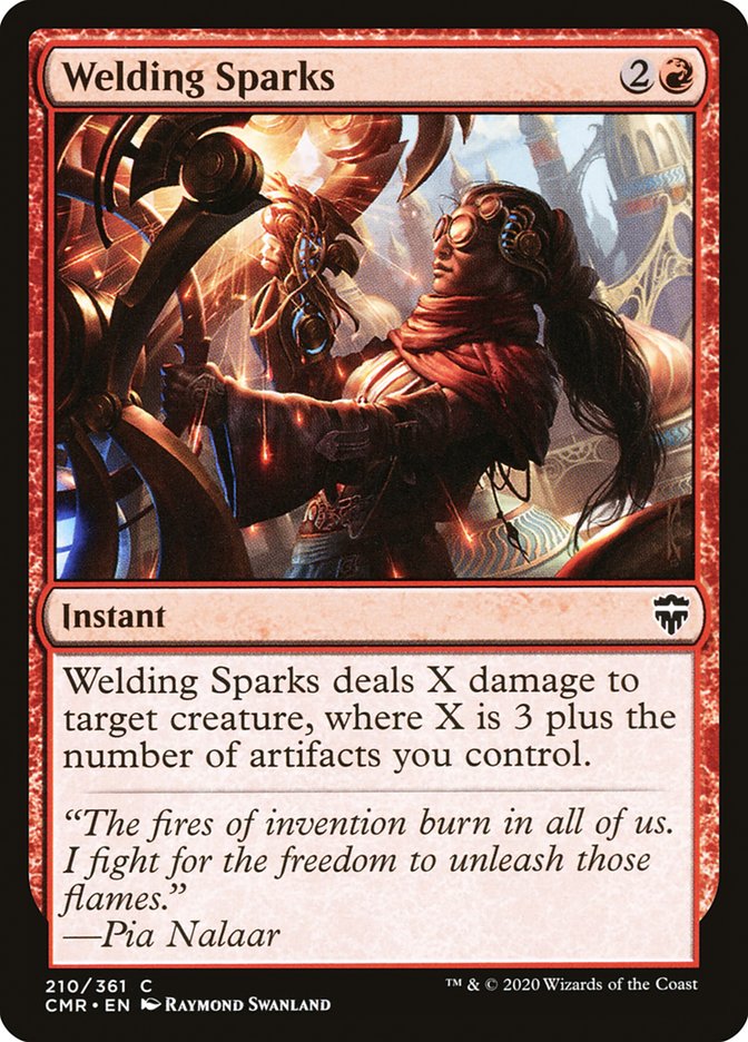 Étincelles de soudure [Commander Legends]