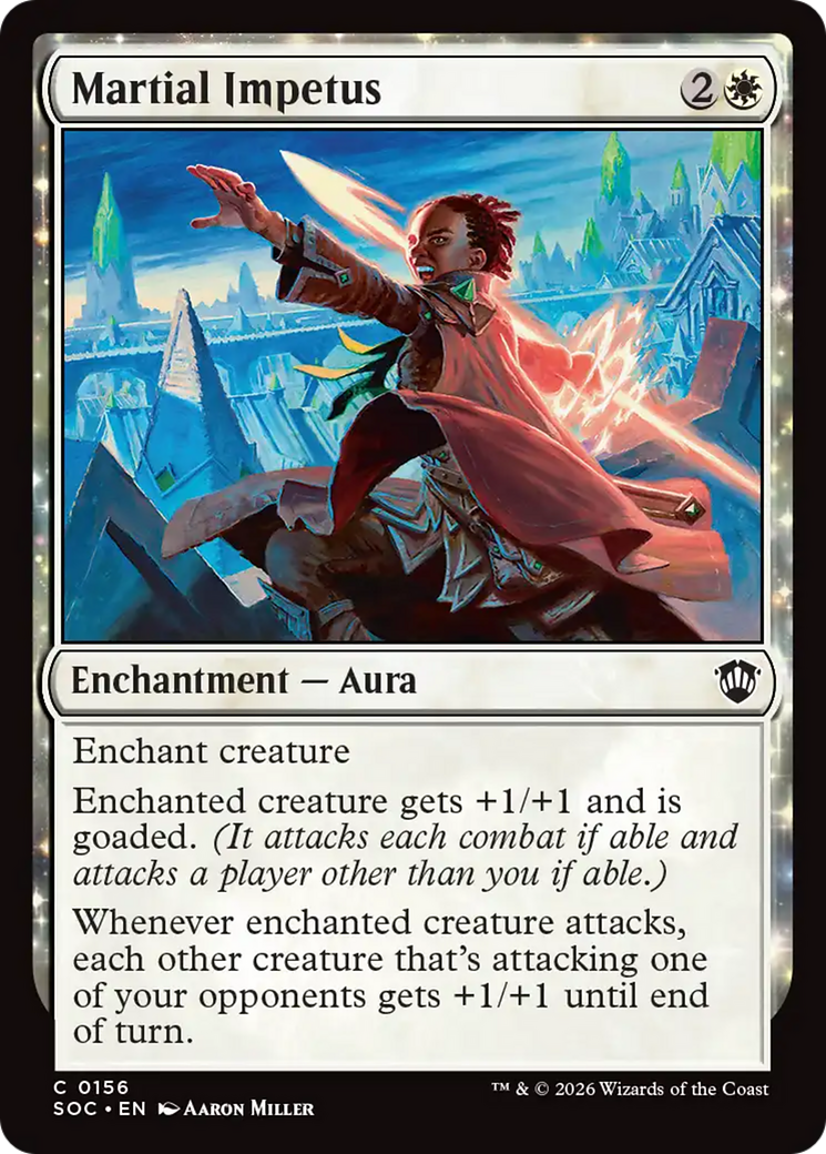 Ímpetu Marcial [Secretos de Strixhaven: Commander]