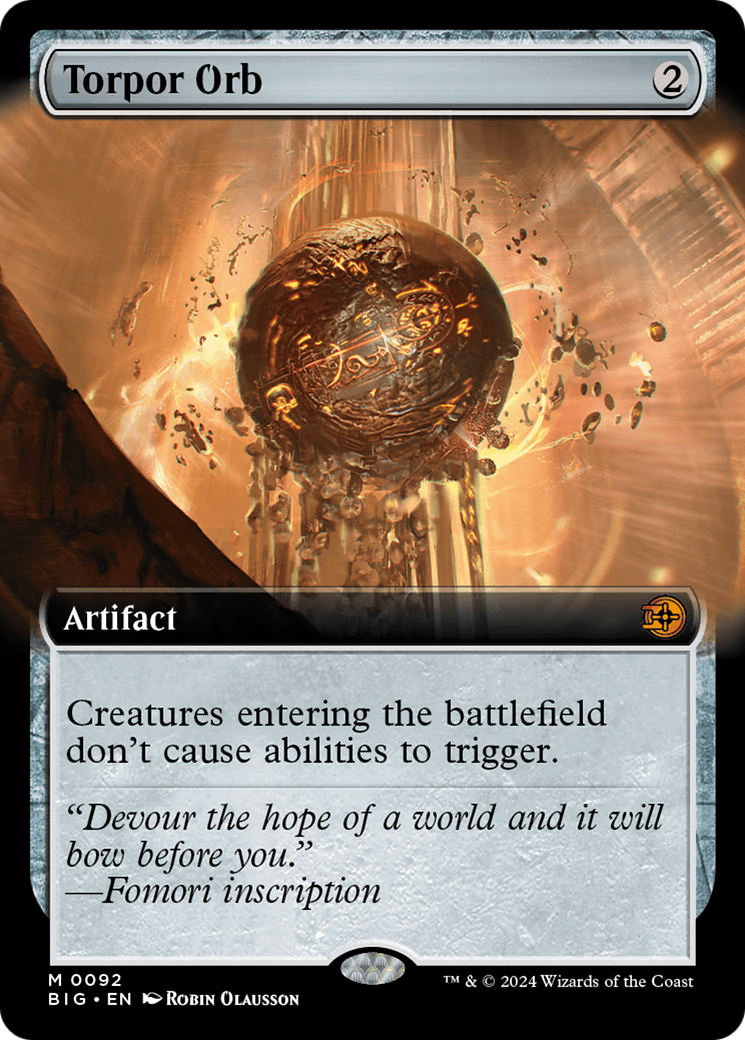 Orbe de torpeur (Extended Art) [Hors-la-loi de Croisetonnerre : Le Gros Coup]