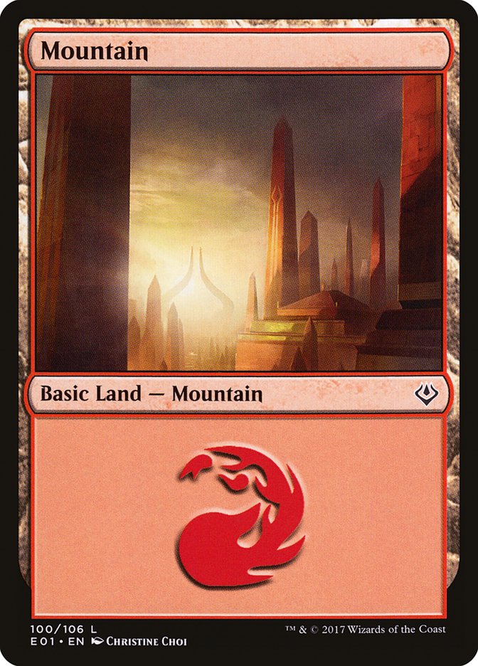 Montagne (100) [Ennemi juré : Nicol Bolas]