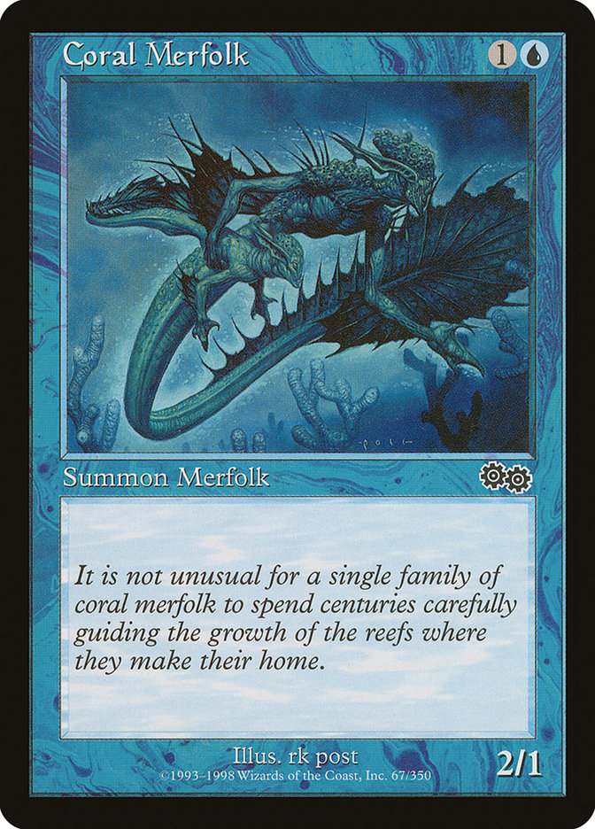 Sirène corail [Saga d'Urza]