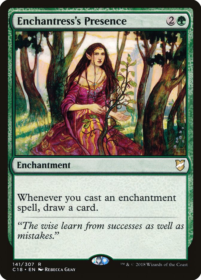 Présence d'enchanteresse [Commander 2018]