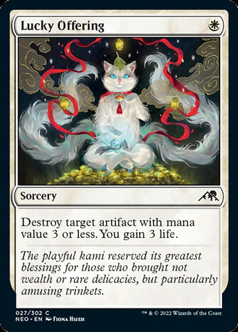 Offrande chanceuse [Kamigawa: Dynastie Néon]