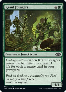 Fourrageurs krauls [Jumpstart 2022]