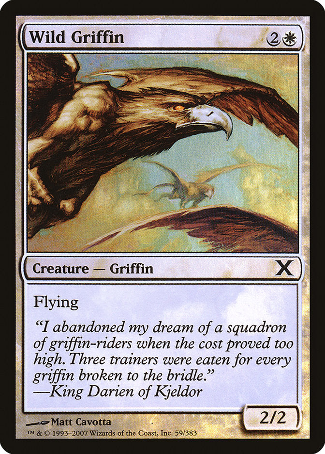 Griffon sauvage (Premium Foil) [Dixième édition]