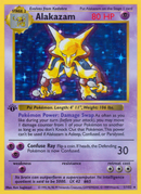 Alakazam (1/102) (Sans ombre) [Set de base 1re édition]