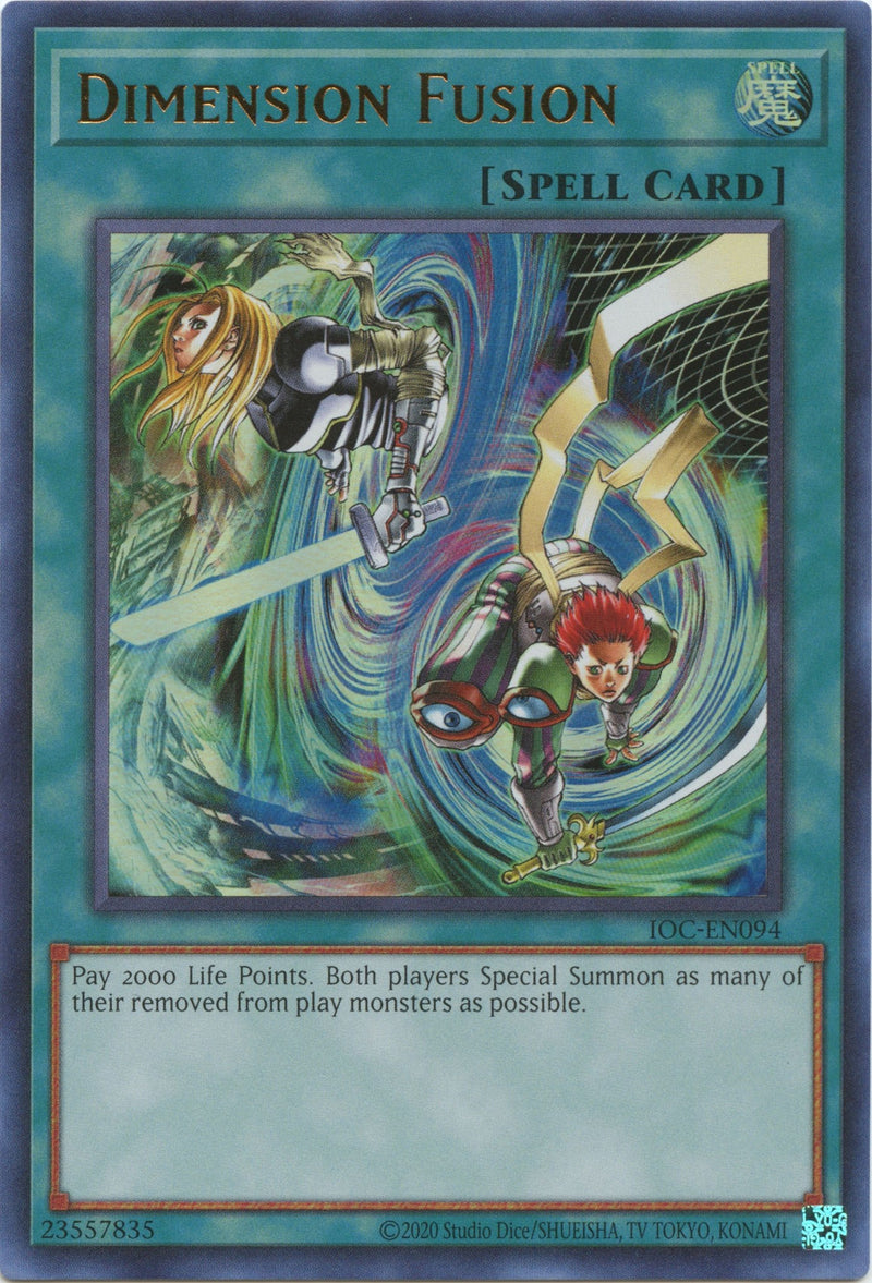 Fusion de Dimensión (25th Aniversario) [IOC-EN094] Ultra Rara