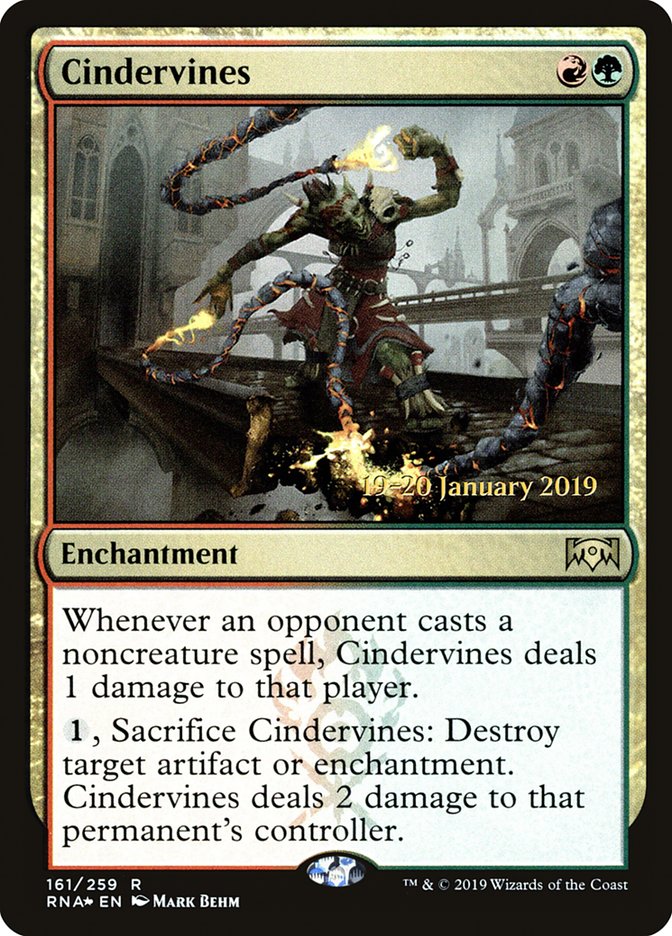 Vignes de cendres [Prerelease Promos Ravnica Allegiance]