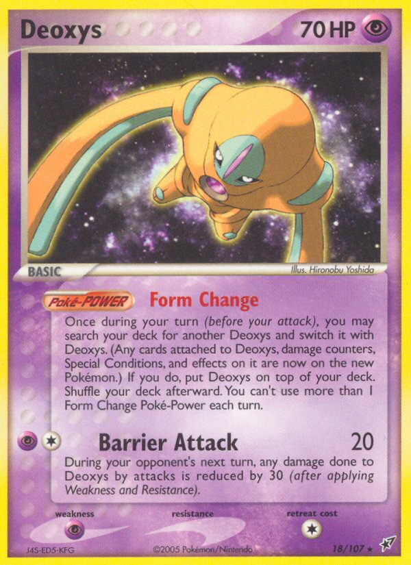 Deoxys (18/107) [EX : Deoxys]