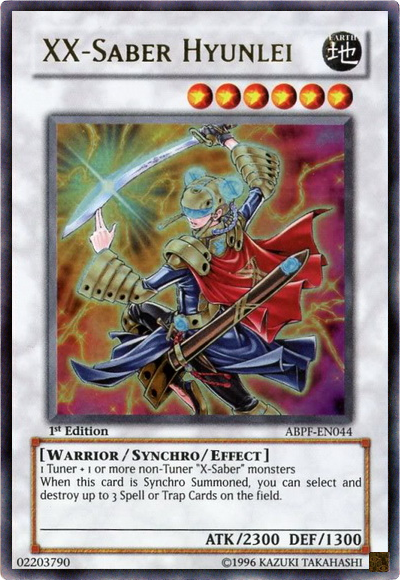 Hyunlei X-Saber [ABPF-FR044] Ultra Rare
