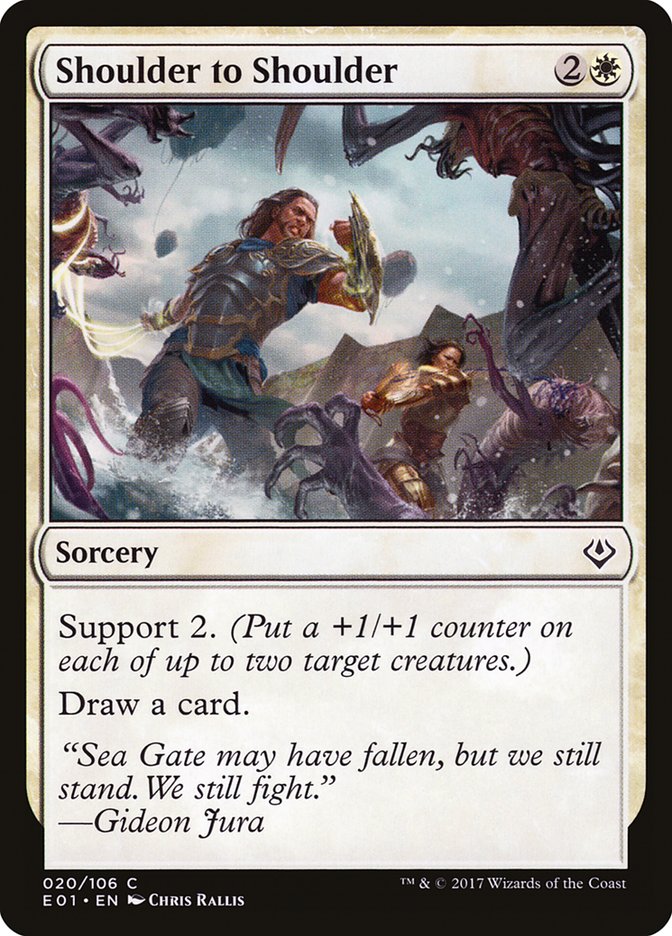 Épaule contre épaule [Ennemi juré : Nicol Bolas]