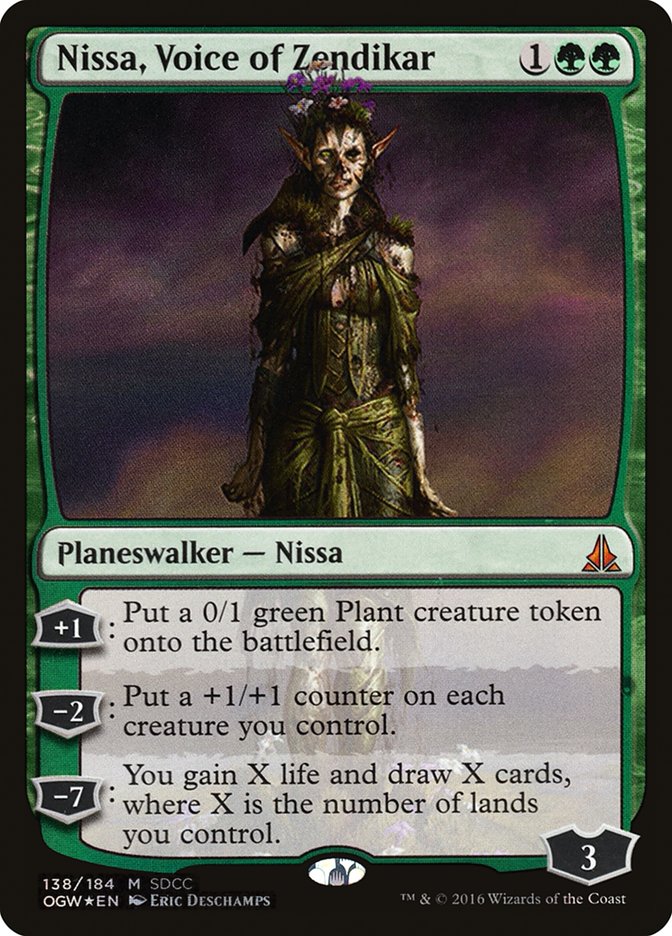 Nissa, Voix de Zendikar [San Diego Comic-Con 2016]