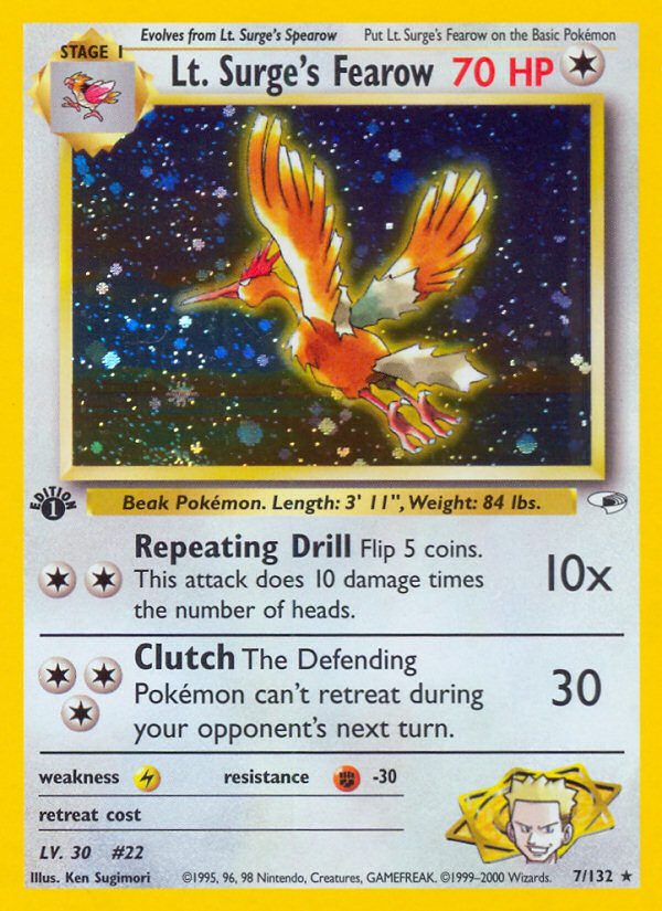 Bec d'Oiseau de Major Bob (7/132) [Heroes des Arènes Édition 1]