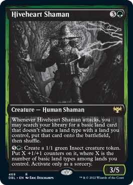 Chamane Cœur-Ruche [Innistrad: Double Feature]