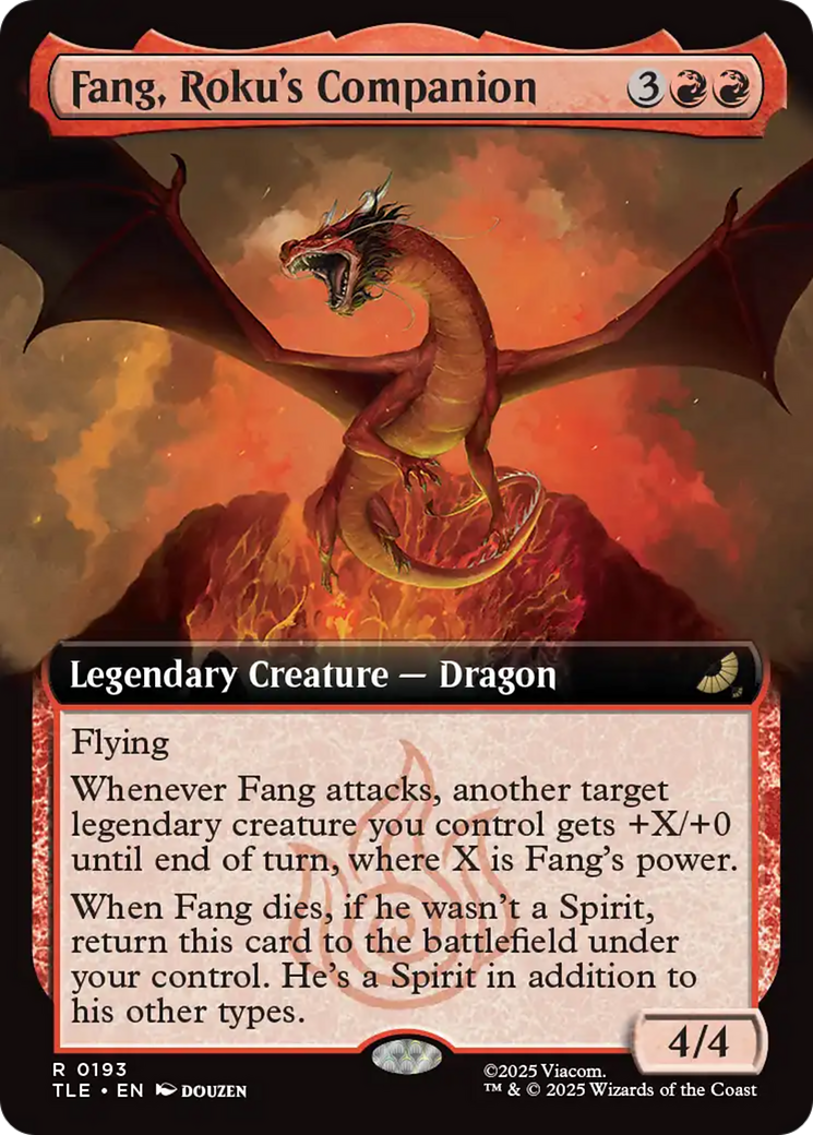 Fang, le compagnon de Roku (Illustration étendue) [Avatar: Le dernier maître de l'air: Éternel-légal]