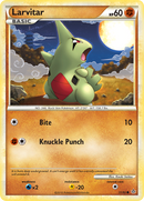 Larvitar (51/95) [HeartGold & SoulSilver: Indomptable]