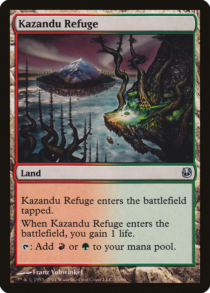 Refuge de Kazandu [Duel Decks: Ajani vs. Nicol Bolas]
