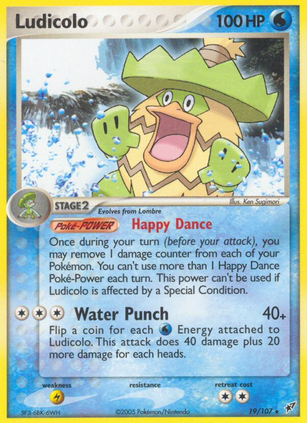 Ludicolo (19/107) [EX : Deoxys]