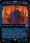 Le Maître, la fin de Gallifrey (Présentoir) (Feuille surchargée) [Doctor Who]
