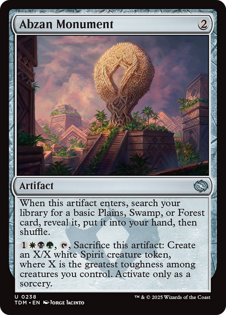 Monument Abzan [Tarkir : Rafale draconique]